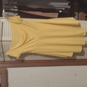 Beautiful spring handkerchief cut dress